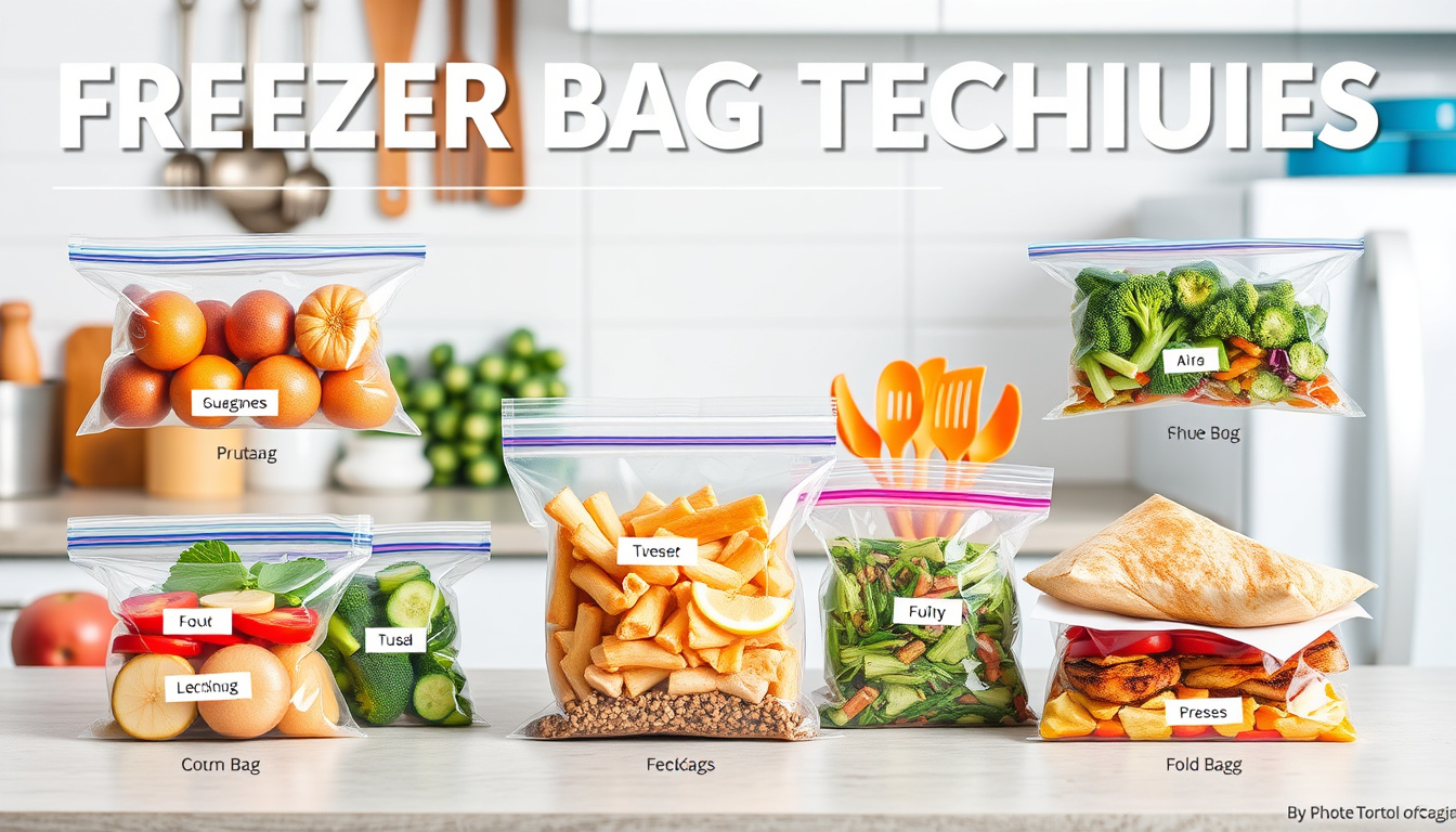 Maximize Freshness: The Ultimate Guide to Using Freezer Bags for Food Storage and Meal Prep