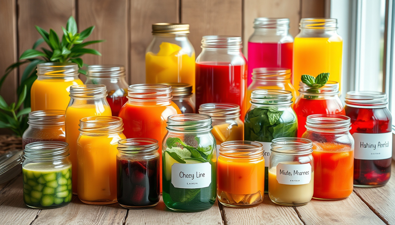 The Ultimate Guide to Using Glass Jars for Storing and Serving Liquids: Benefits, Tips, and Creative Ideas