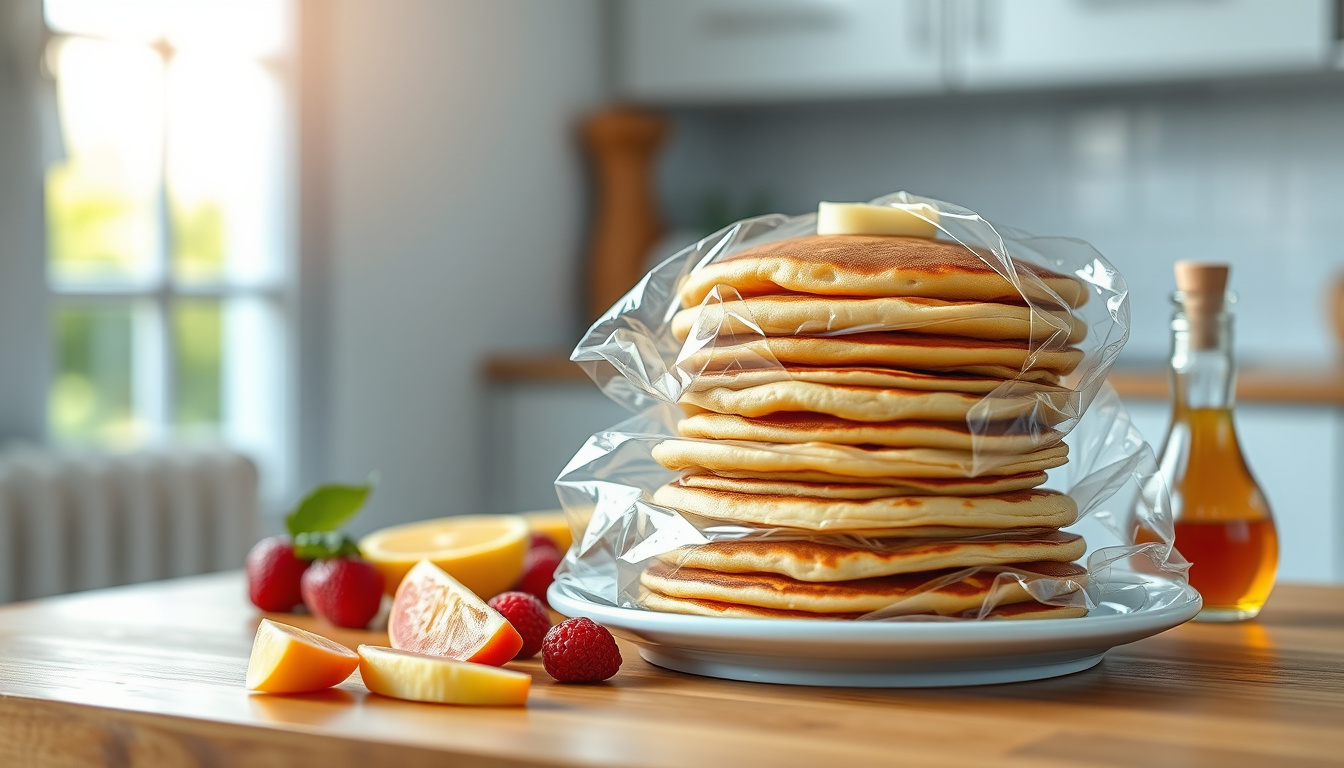 Perfectly Wrapped: The Ultimate Guide to Freezing Pancakes Individually for Freshness and Convenience!