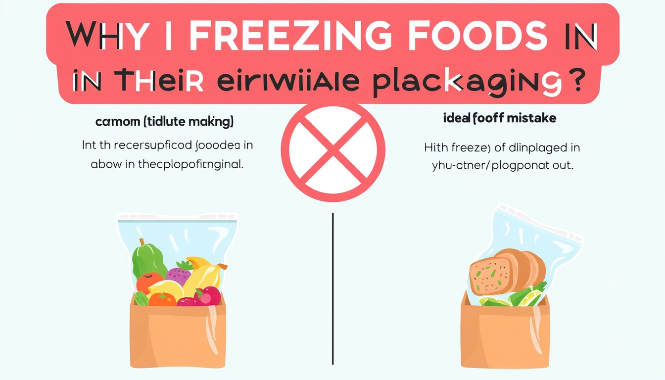 Why You Should Never Freeze Foods in Their Original Packaging: Essential Tips for Proper Food Storage