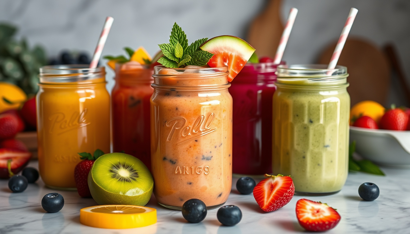 Deliciously Convenient: How to Freeze Fruit Smoothies in Jars for Quick, Nutritious Bliss!