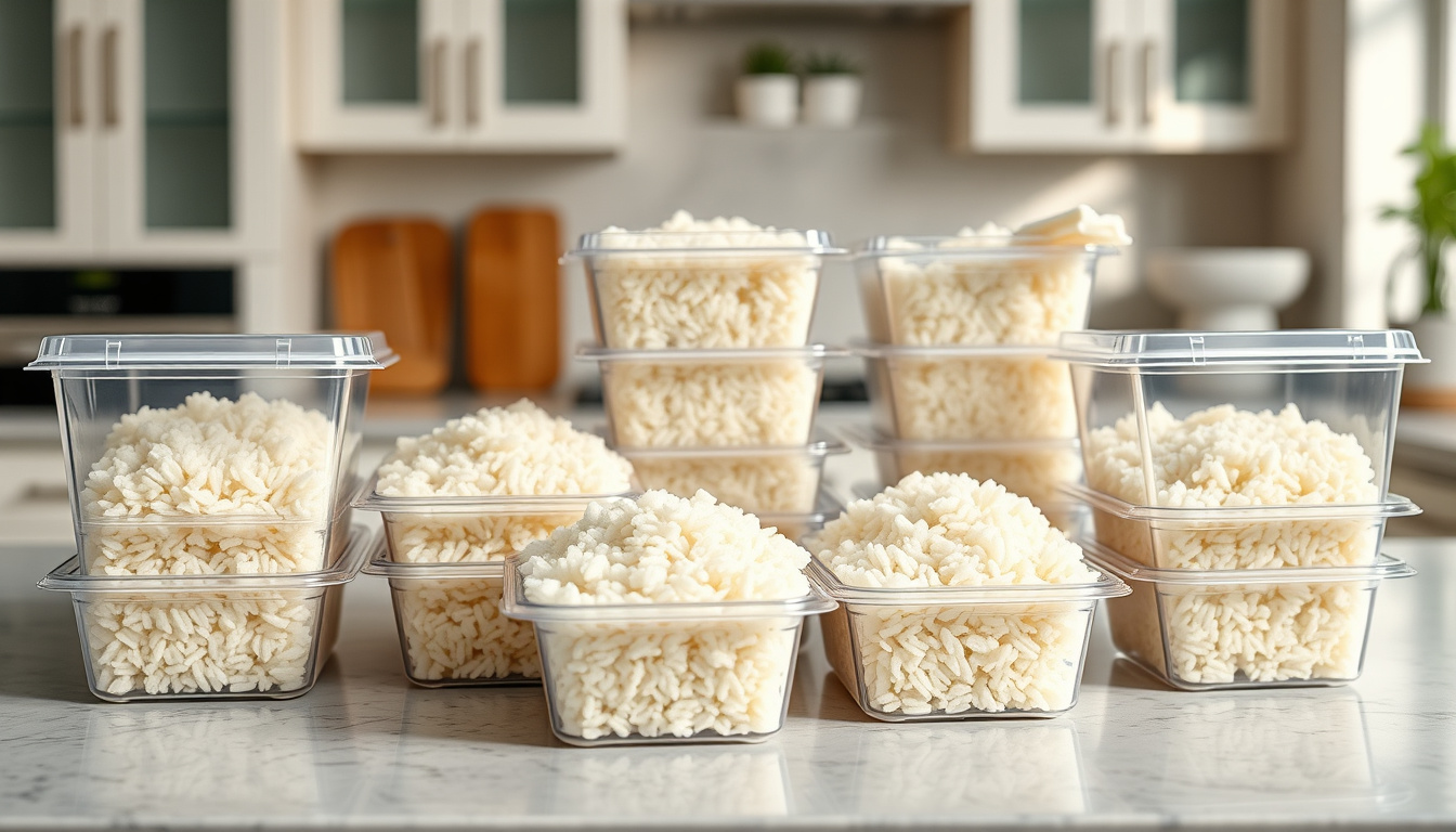 Master the Art of Freezing Rice: Your Ultimate Guide to Prepped Individual Servings!