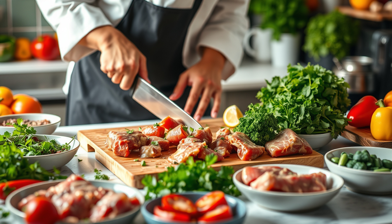Master the Art of Pre-Chopping Meats: Quick and Delicious Meals in Minutes!