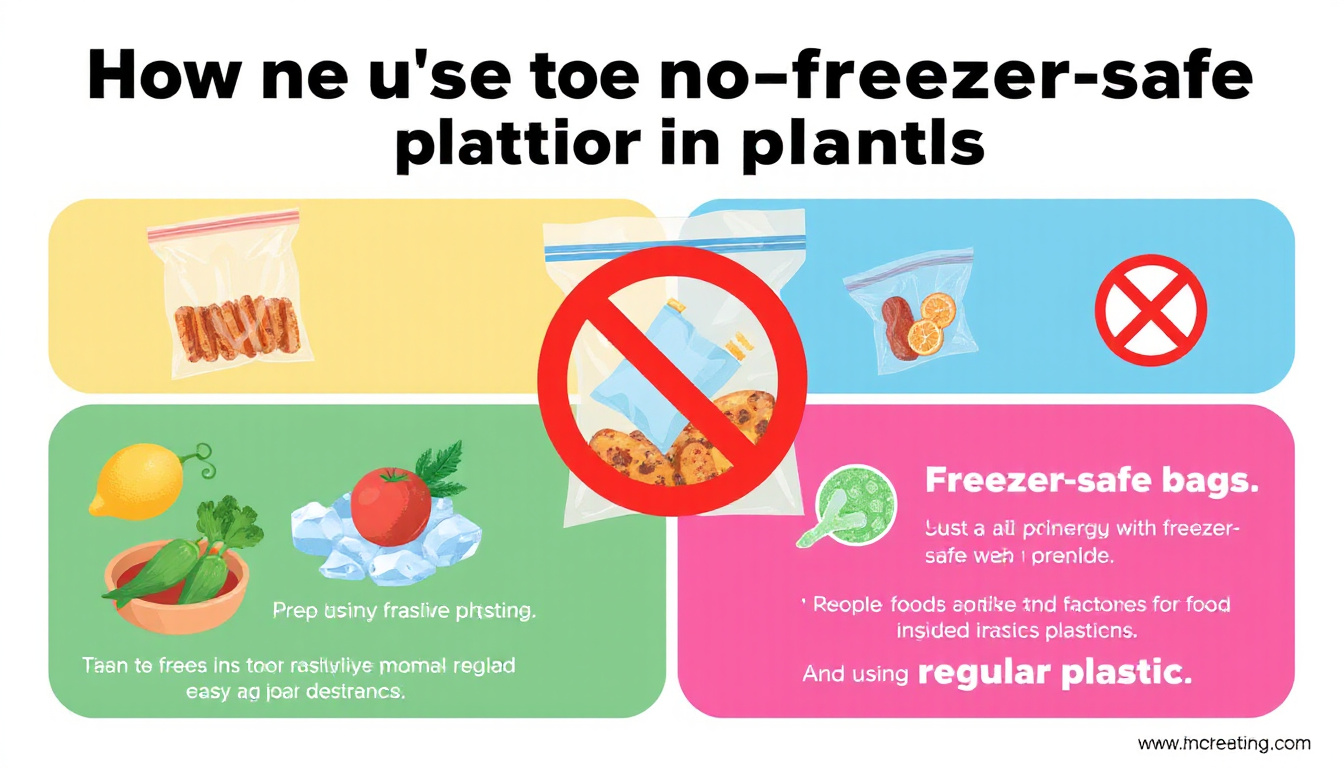 Chill Out: Why You Should Avoid Non-Freezer-Safe Plastic Bags for Your Food Storage Needs