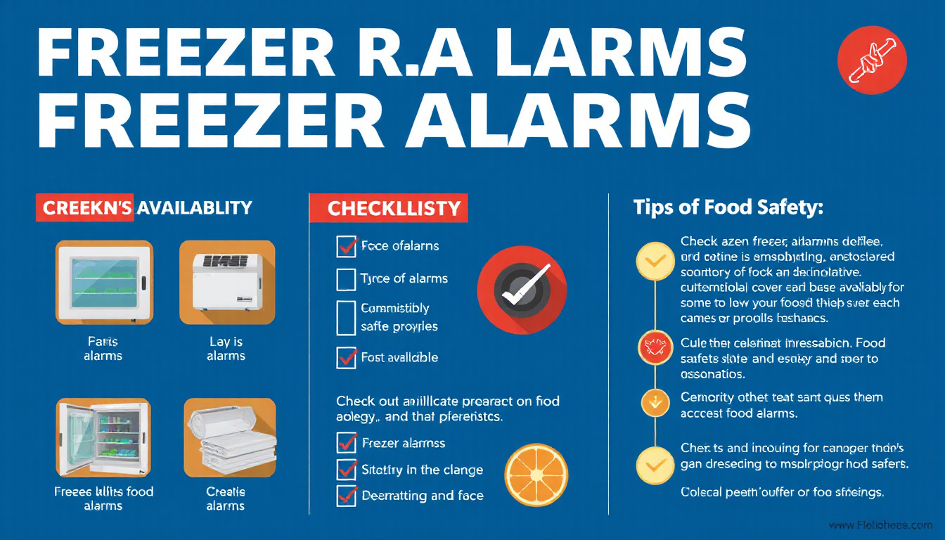 The Essential Guide to Freezer Alarms: How to Check for Availability and Ensure Food Safety