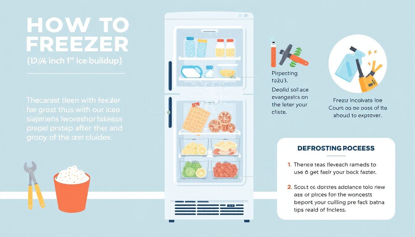 Master the Art of Freezer Maintenance: When and How to Defrost a Freezer with ¼ Inch Ice Buildup