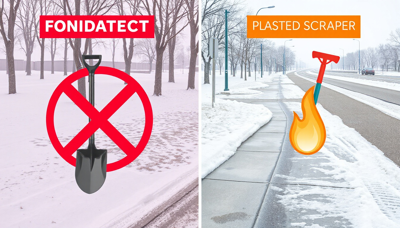 Say Goodbye to Ice Damage: Why You Shouldn't Use Metal Tools for Ice Removal and Safer Alternatives You Can Try!