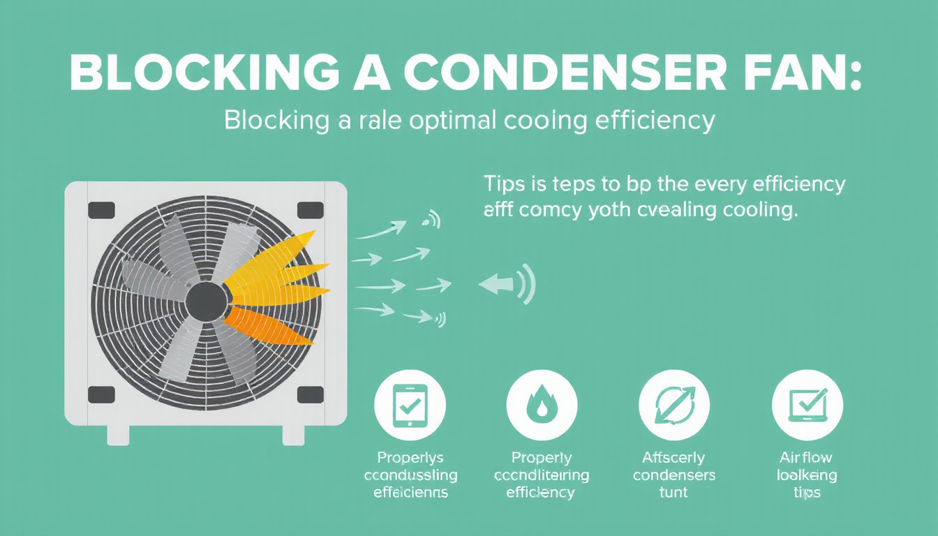 Why You Should Never Block Your Condenser Fan: 5 Essential Tips for Optimal Cooling Efficiency