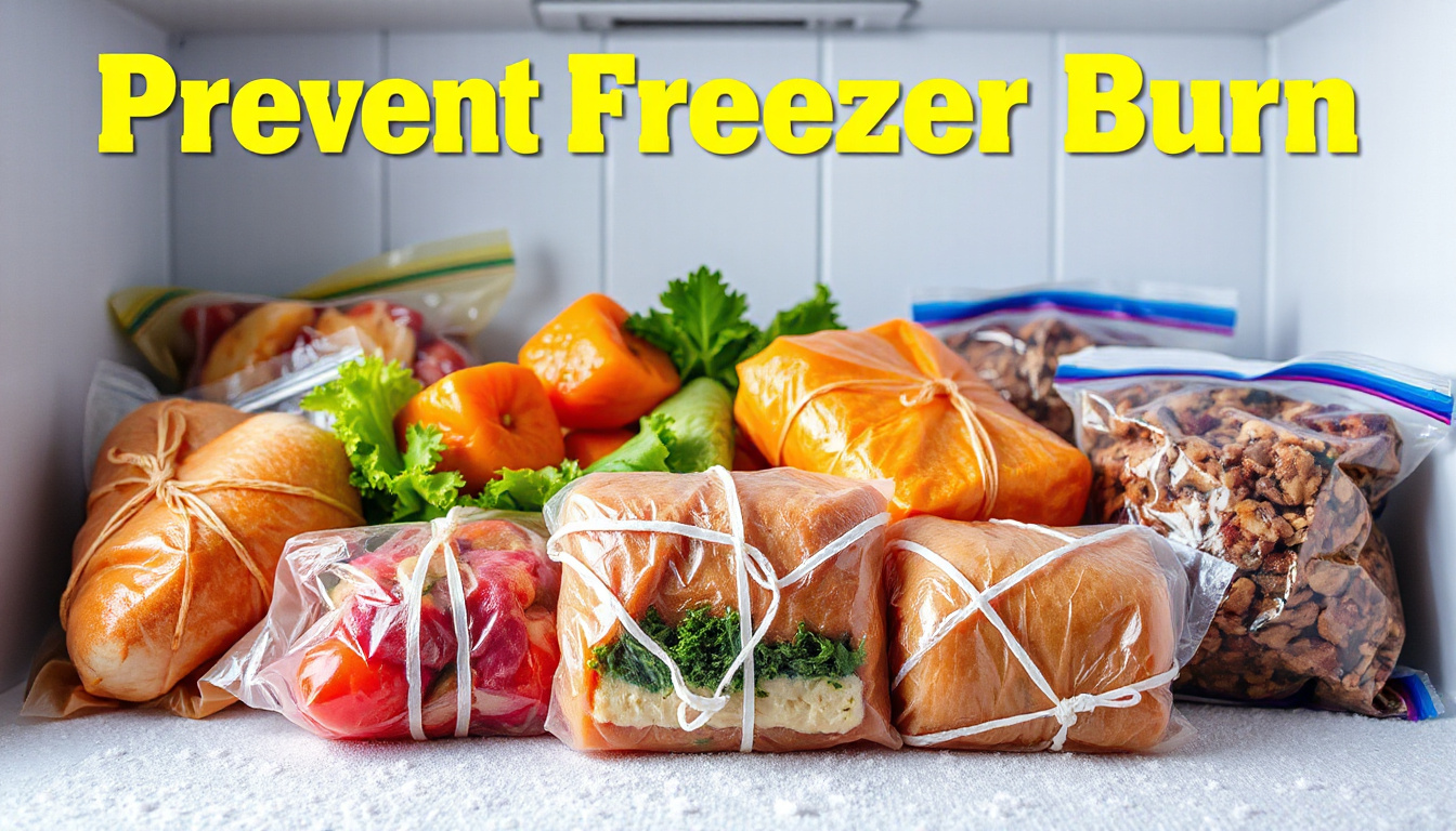 Seal the Freshness: How Proper Wrapping Can Prevent Freezer Burn and Preserve Your Food