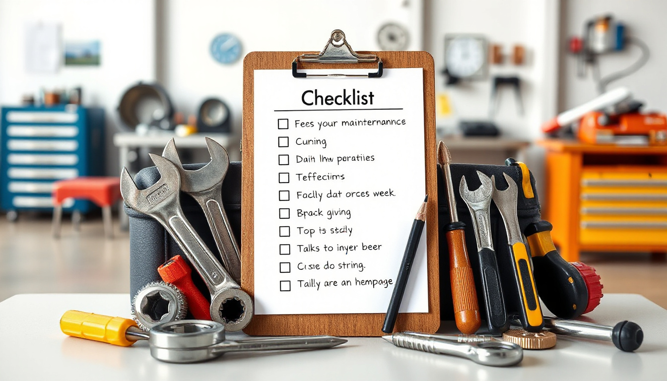 Maximize Efficiency: The Ultimate Checklist for Hassle-Free Maintenance