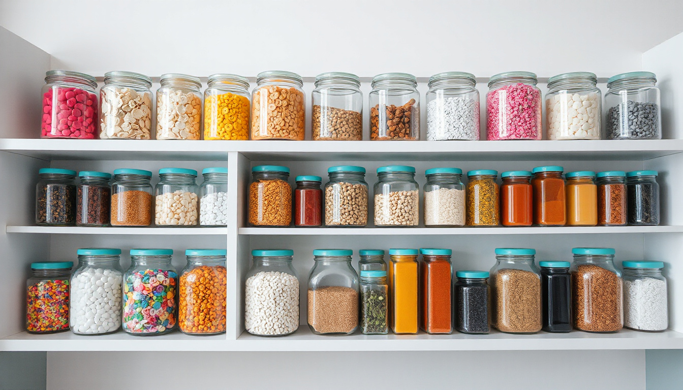 Maximize Your Space: How to Use Airtight Jars for Organizing Small Items Effectively