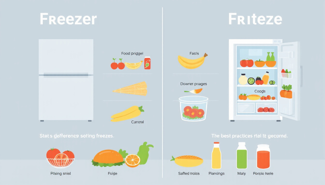 Why You Should Never Use Your Freezer as a Fridge: The Hidden Risks and Best Practices