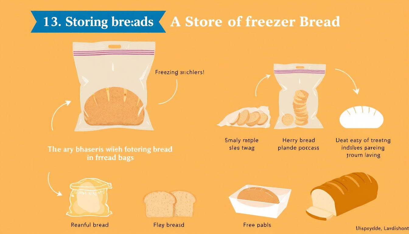 Ultimate Guide to Storing Bread in Freezer Bags: Tips for Freshness and Flavor Preservation!