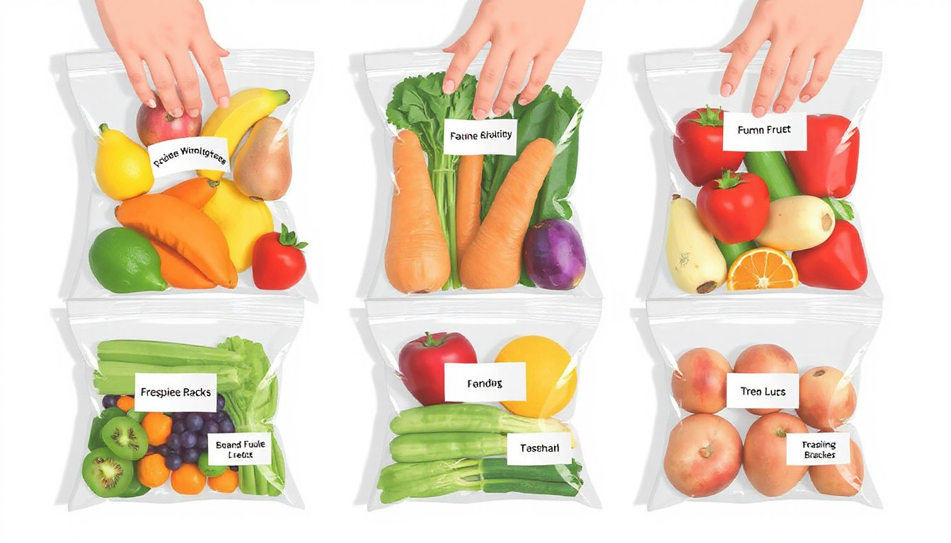 Unlock the Secrets: How to Properly Store Fruits and Vegetables in Freezer Bags for Maximum Freshness
