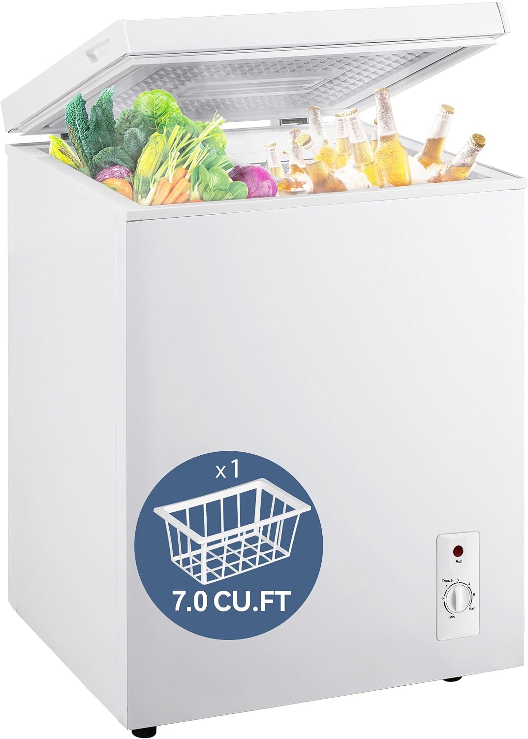 Maximize Your Space: A Comprehensive Review of the 7.0 Cu Ft Energy-Efficient Chest Freezer
