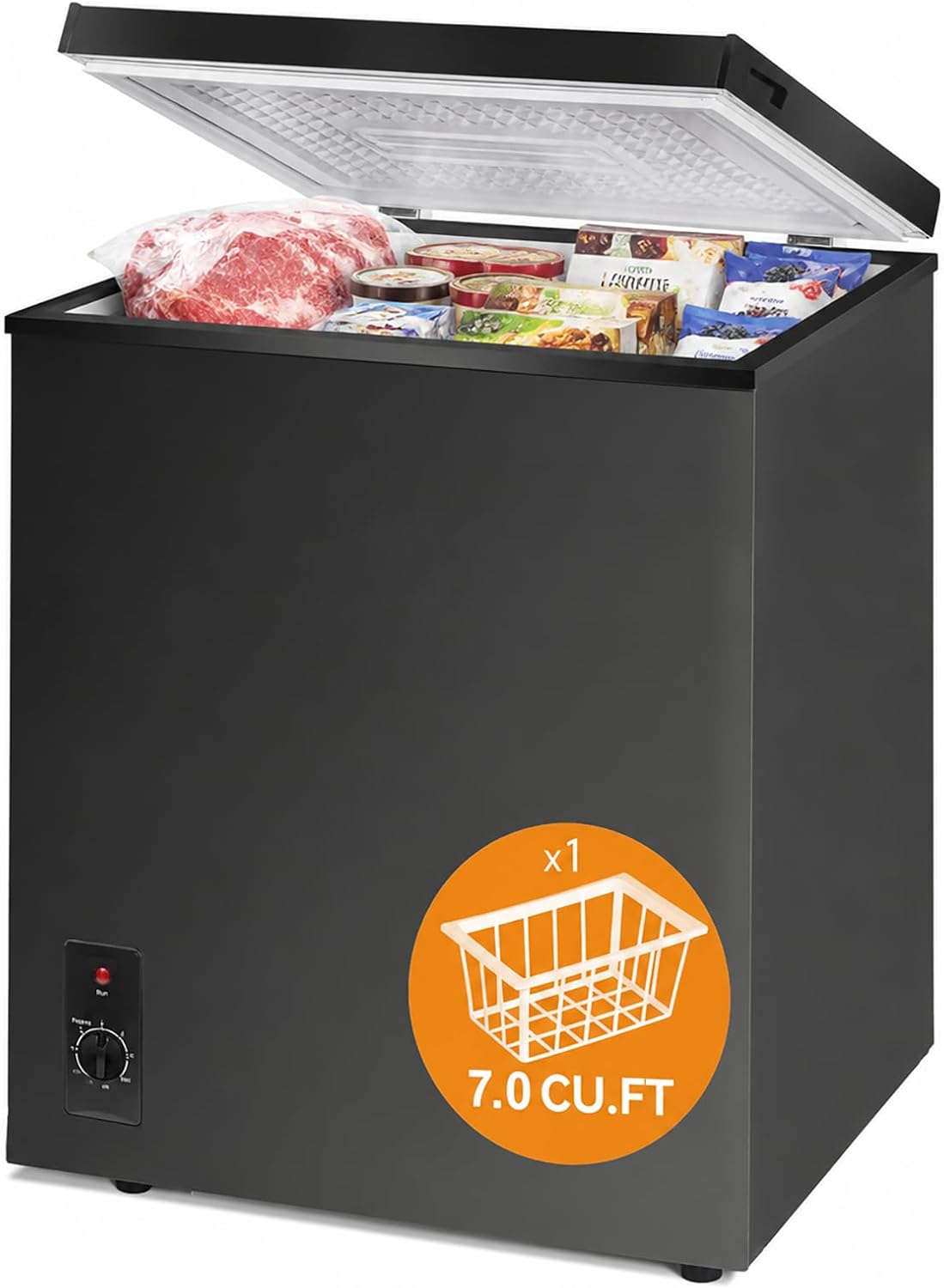 Maximize Your Storage: BLACK 7 Cu. Ft Chest Deep Freezer Review